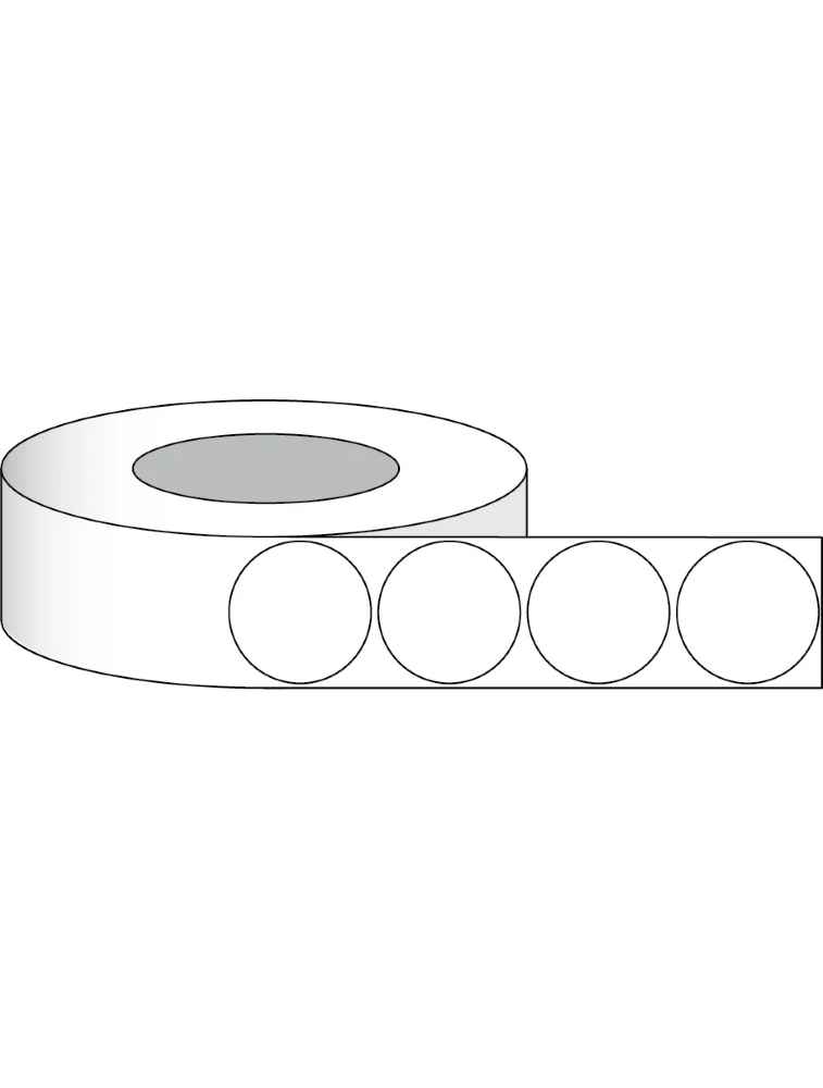 Stickers en Rollo Circulares